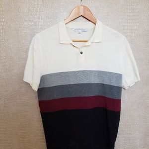 Short sleeve knit polo